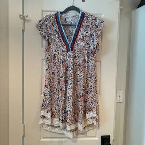 Poupette St Barth Sasha Floral MiniDress Size Medium